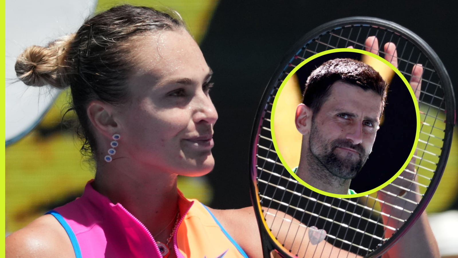 Sabalenka learns key advice from Djokovic for big finals