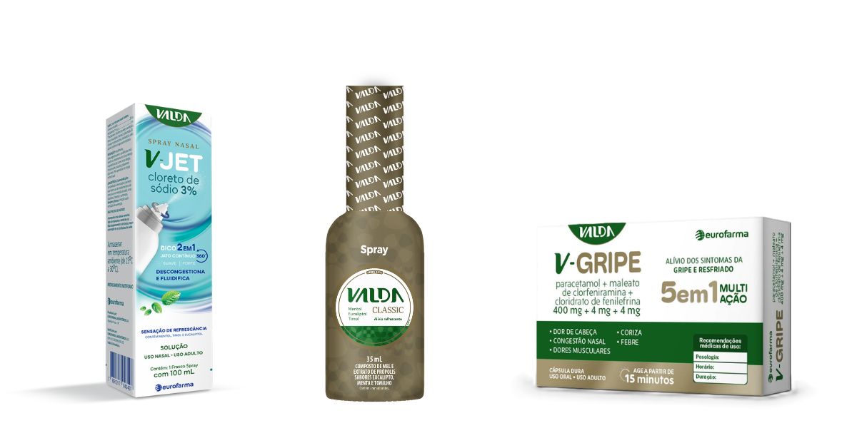 Valda Expande Linha com Novos Medicamentos Respiratórios