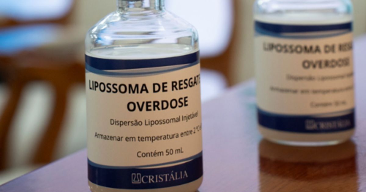 Cristália anuncia novo medicamento que promete reverter overdoses de drogas e remédios