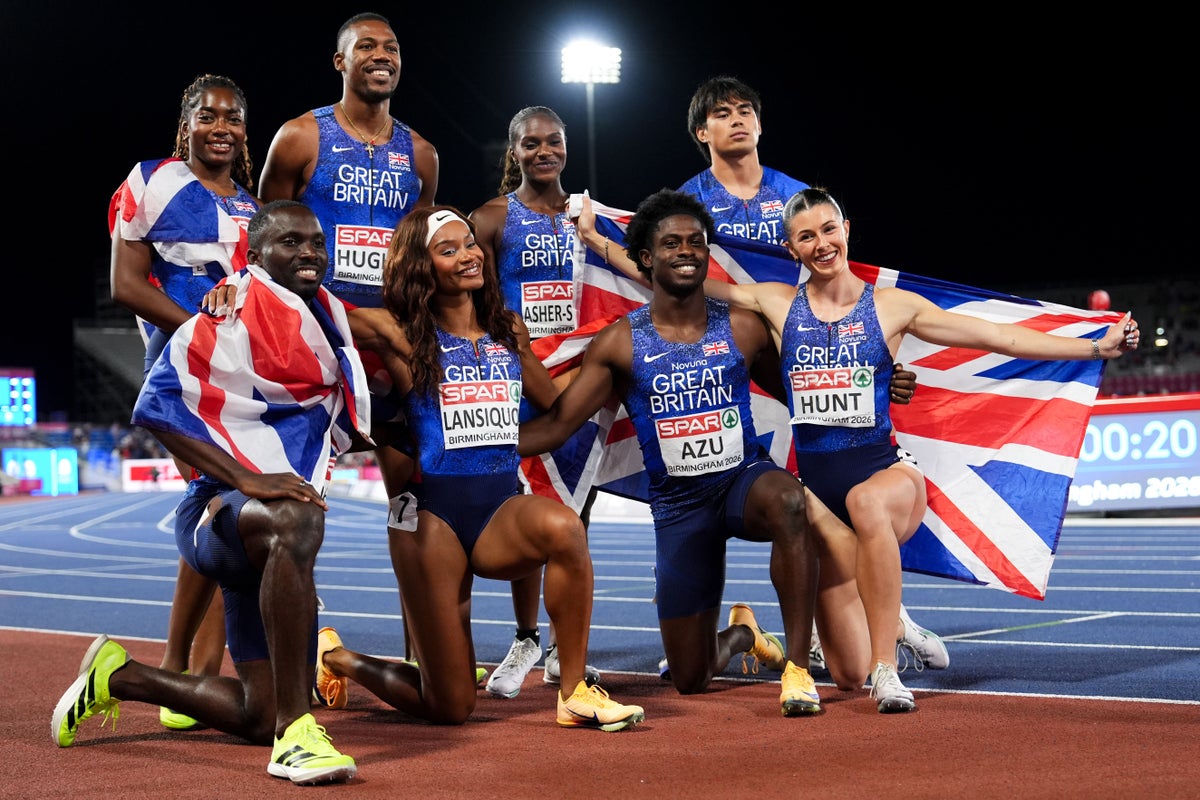 British Relay Quartet Defends European Title in Birmingham