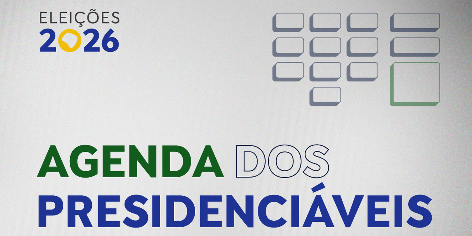 Presidenciáveis: confira a agenda completa dos candidatos neste fim de semana (19 e 20)