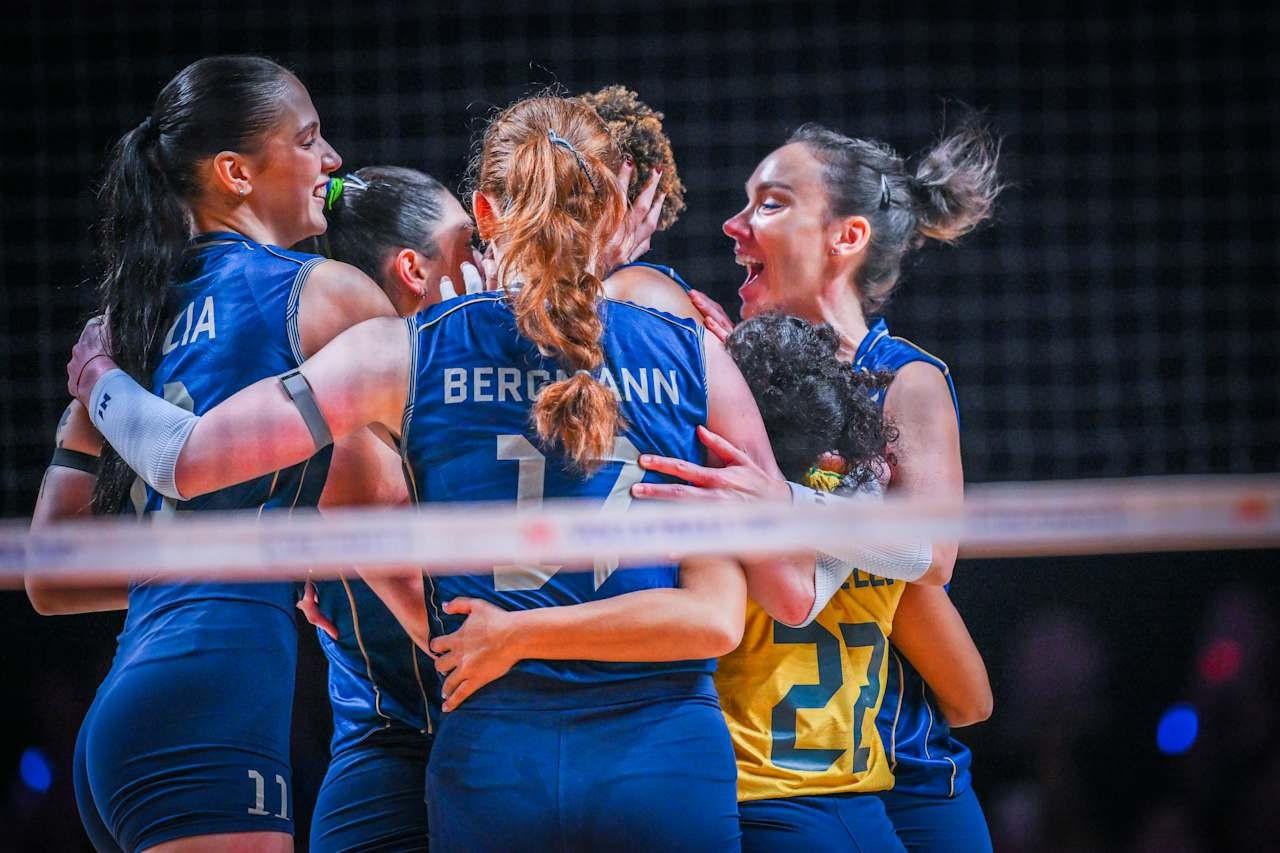 Ana Cristina conquista quinto vice-campeonato na VNL após cirurgia no menisco