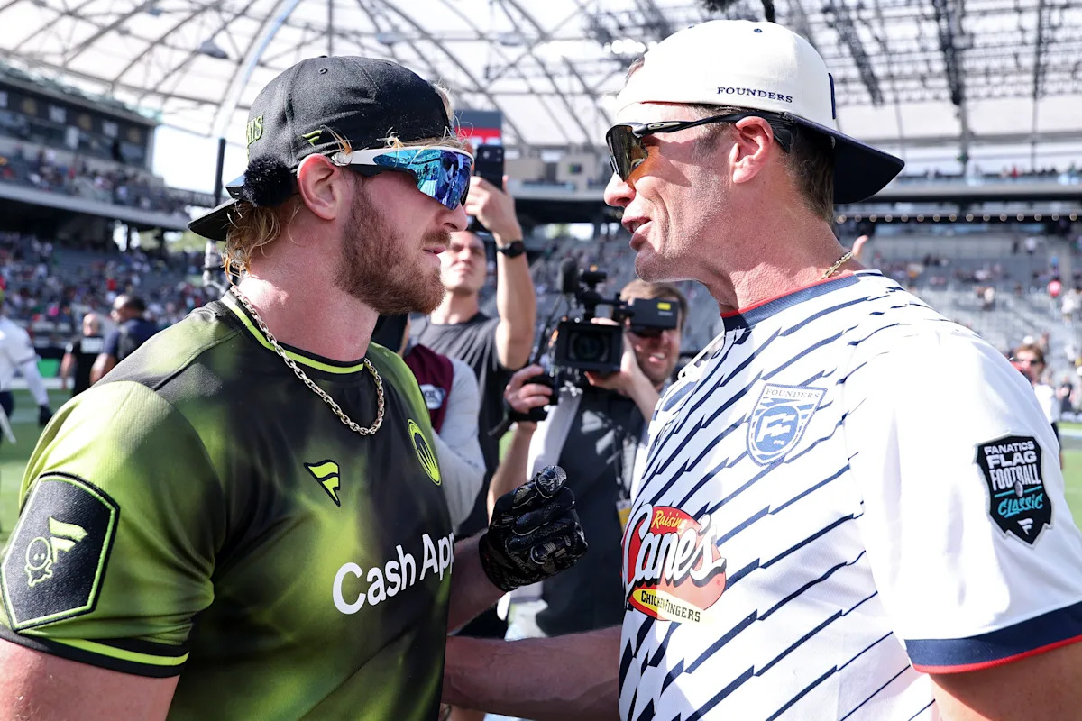 Tom Brady's New Feud with Logan Paul Hits World Cup Final