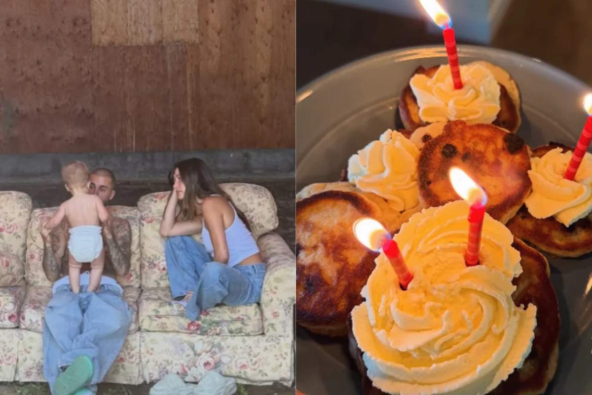Hailey e Justin Bieber celebram 2º aniversário do filho com festa de panquecas temáticas