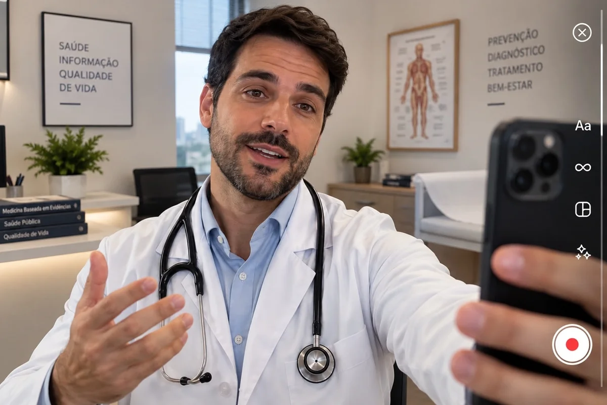 Ministério da Saúde alerta para grave risco de falsos médicos feitos com IA