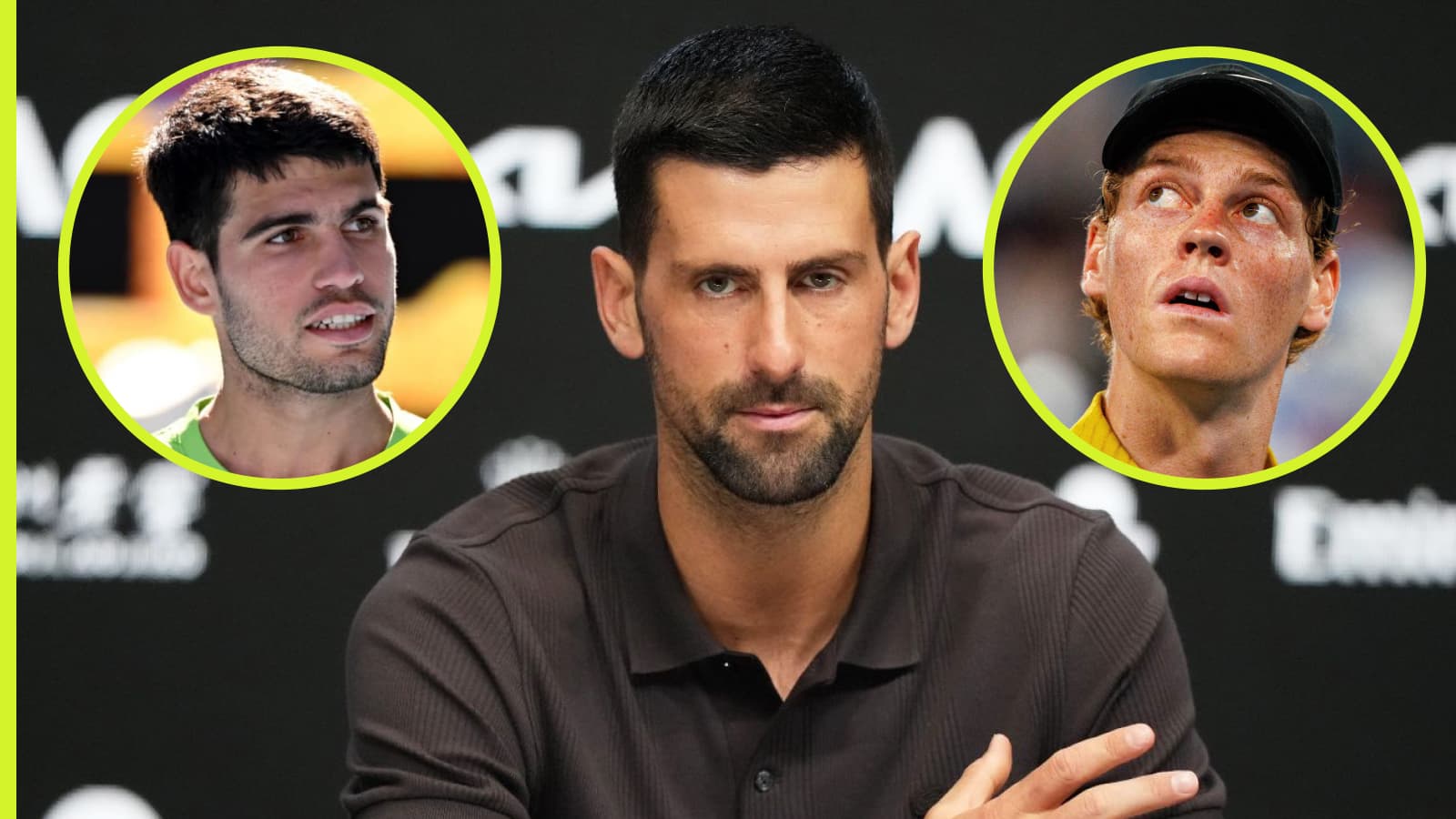 Djokovic Admits Sinner and Alcaraz ‘Hurt’ Him on Court