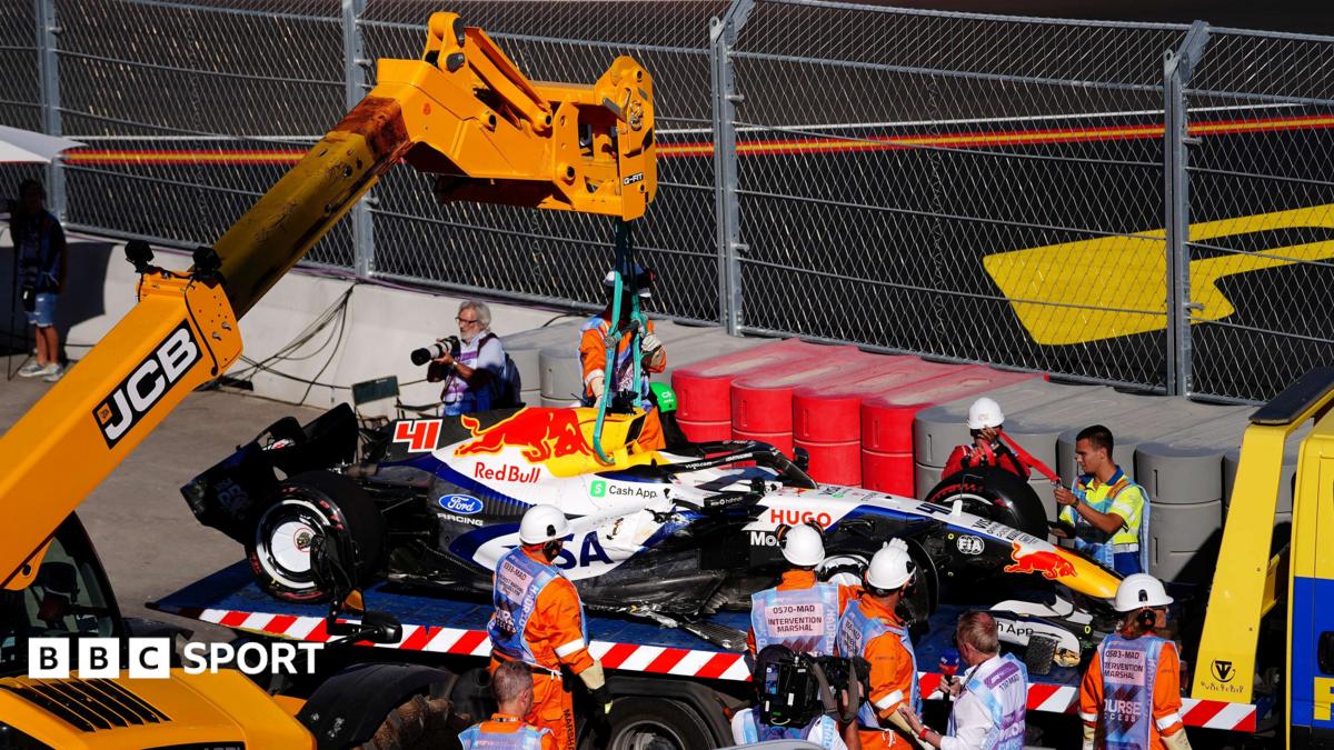 George Russell Labels New Madrid F1 Circuit 'Very High Risk' After Rookie Lindblad's Friday Crash