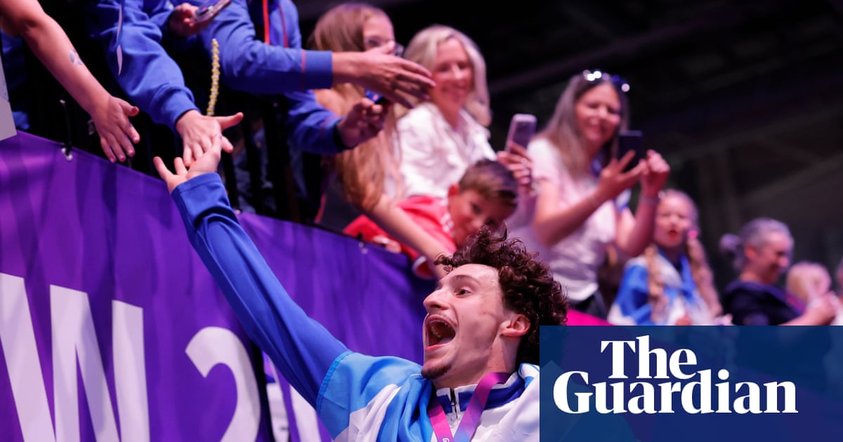 Reuben Ward Wins Gymnastics Gold as Team Cheers For Gabriel Langton