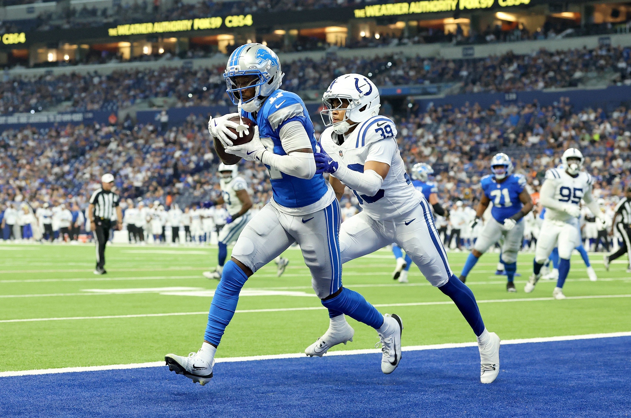 NFL: Quarterback reserva Joshua Dobbs lidera vitória do Detroit Lions sobre os Colts na pré-temporada