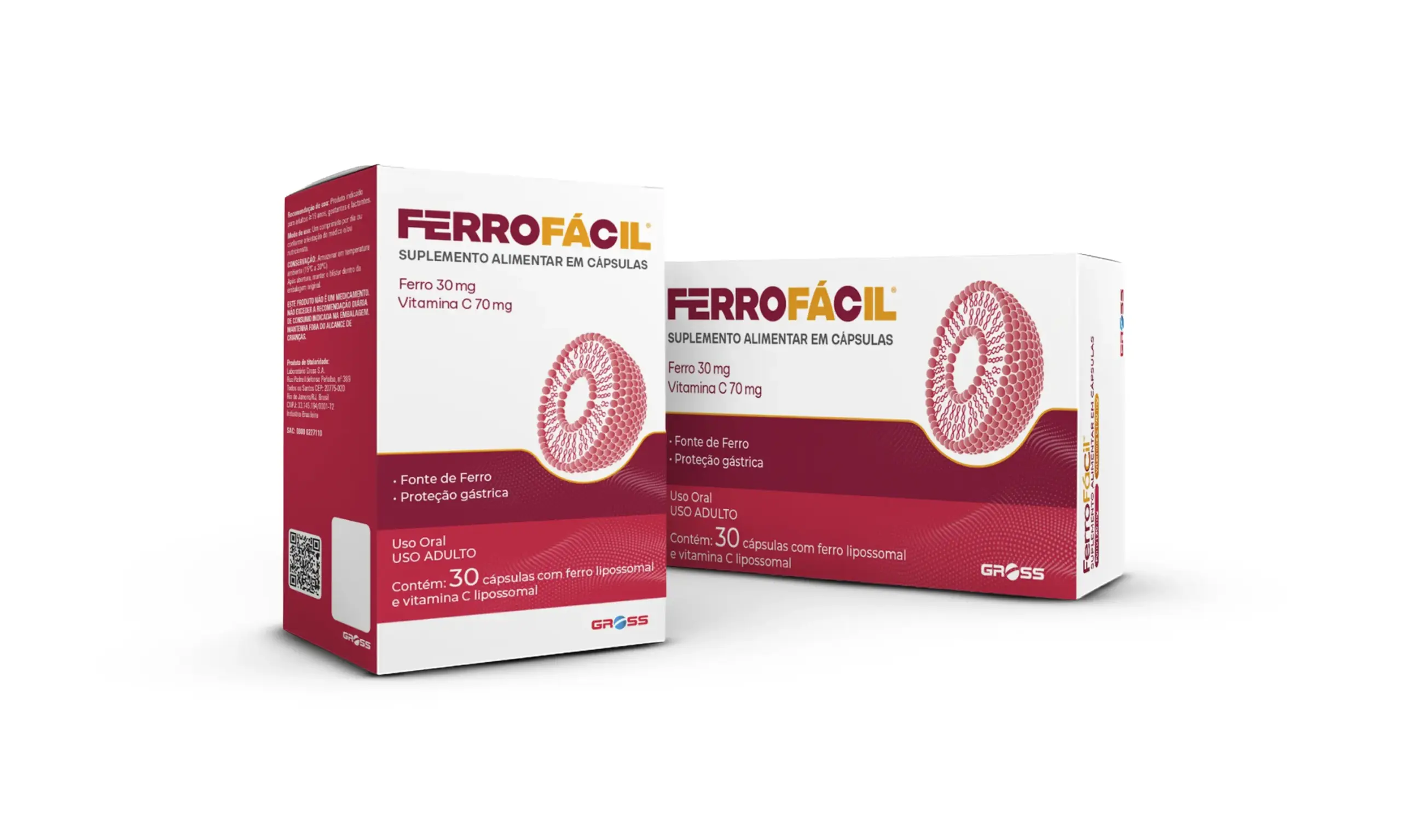 FerroFácil: Laboratório Gross inova com suplemento de ferro e vitamina C para anemia