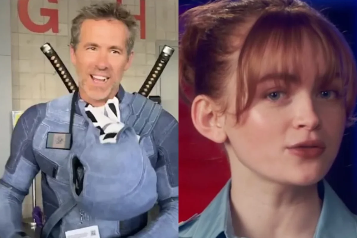 Ryan Reynolds libera spoiler sobre papel de Sadie Sink em Homem-Aranha: Um Novo Dia