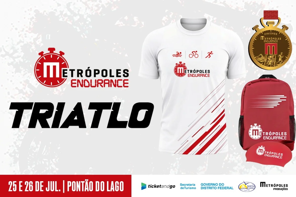 Retirada de Kits do Metrópoles Endurance Triatlo Siga Este Sábado