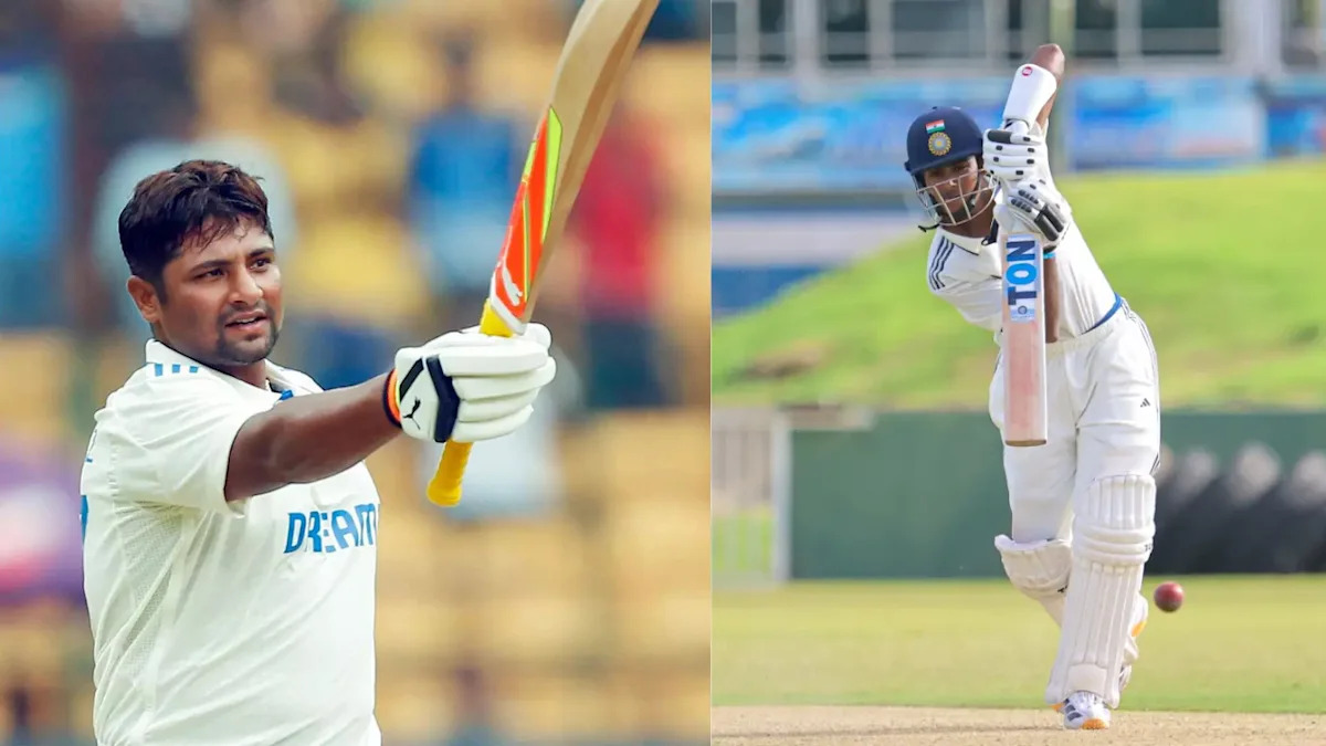 Shaik Rasheed and Sarfaraz Khan Frontrunners to Replace Sai Sudharsan in India Test Squad