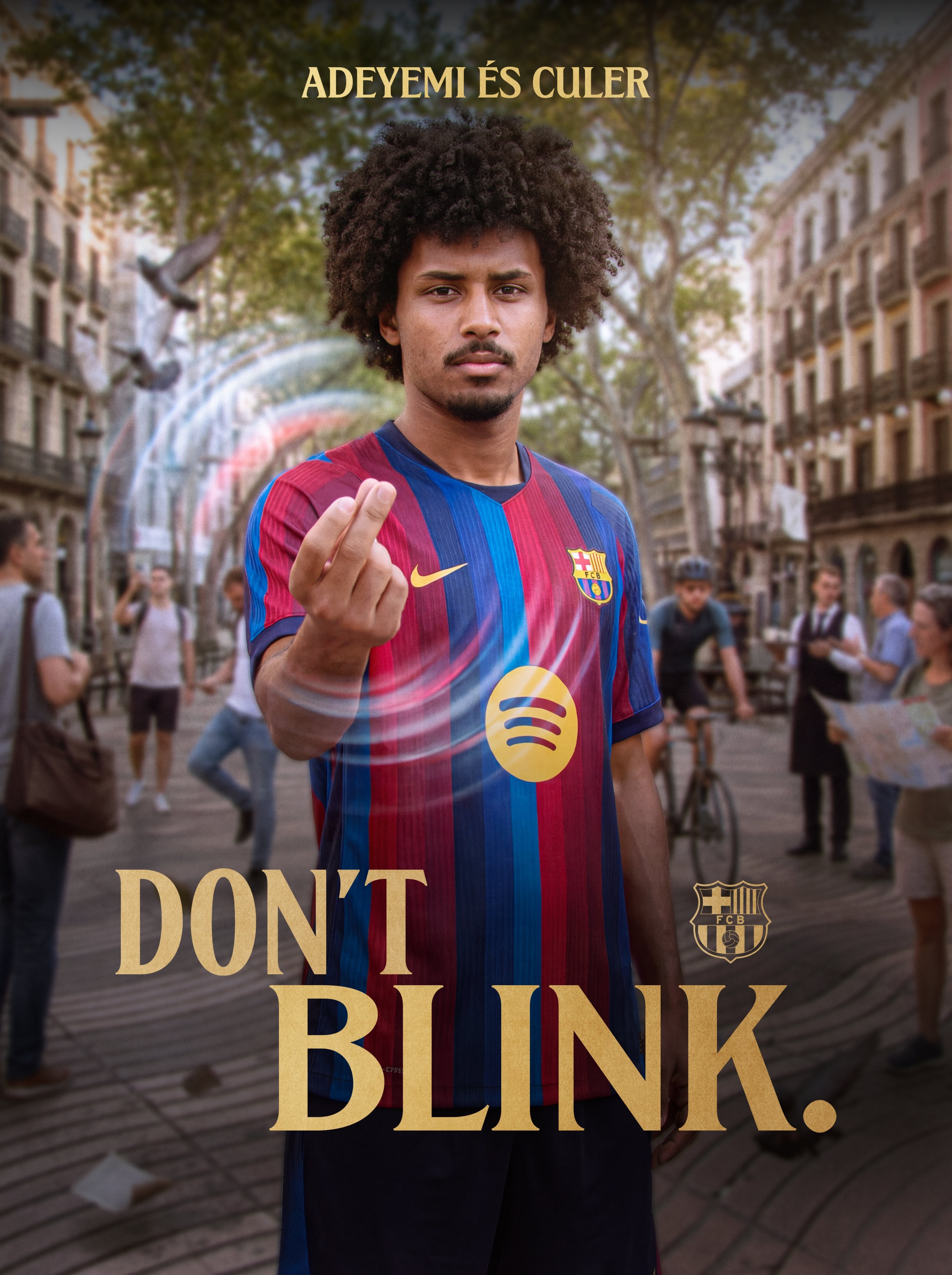 Barcelona anuncia contratação de Adeyemi