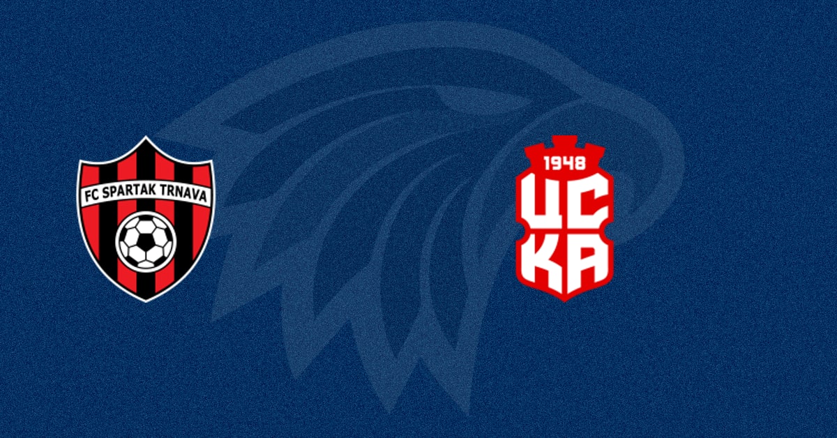 Spartak Trnava x CSKA Sofia: Spartak Conta com 40% de Favoritismo