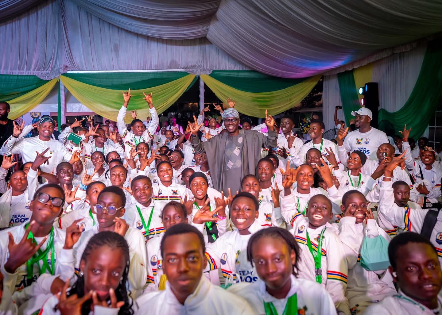 Lagos Governor Babajide Sanwo-Olu Relishes Opportunity to Host First National Intermediate Games