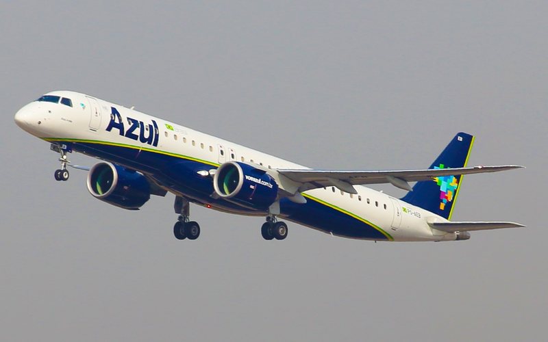 Azul lança voos diários e diretos ligando Recife a Curitiba a partir de novembro