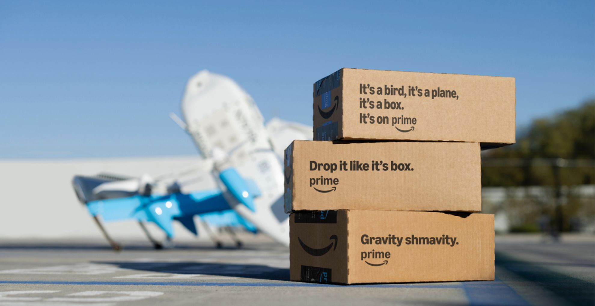 Amazon cumpre promessa de 2013: entregas por drones chegam a quase 500 cidades nos EUA