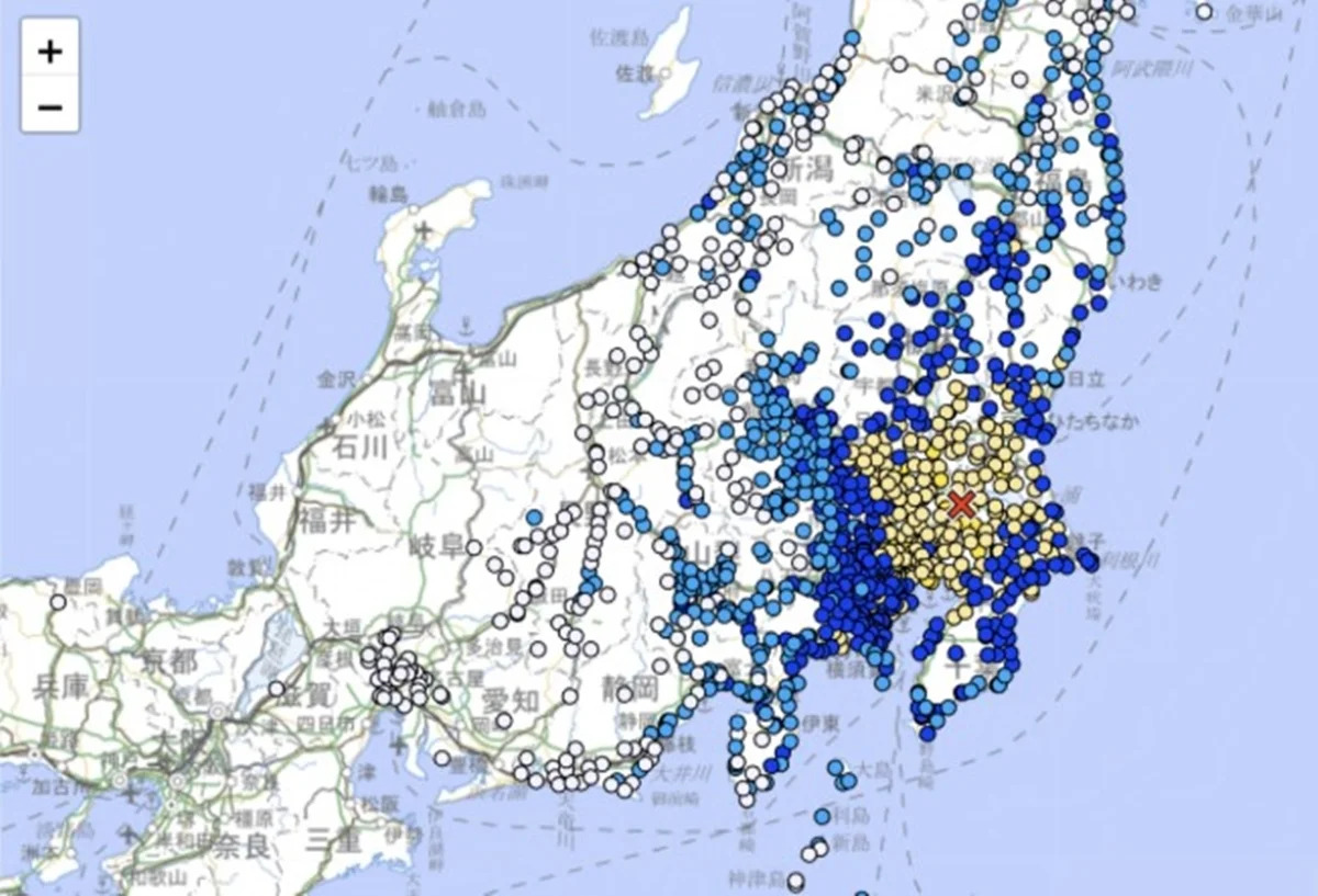 Terremoto de magnitude 5,9 atinge Japão e deixa dez feridos em Tóquio e região