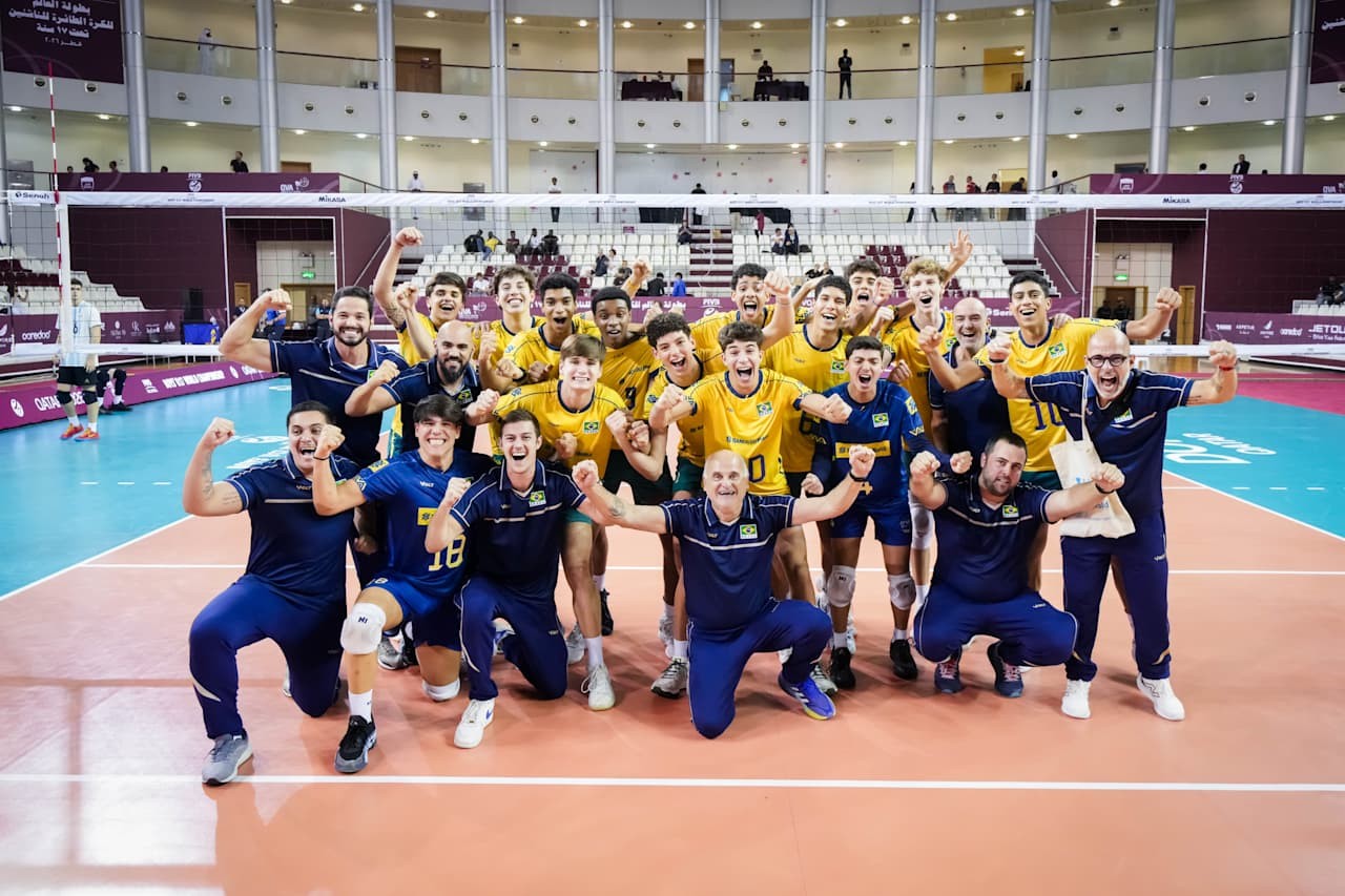 Brasil conquista bronze inédito no Mundial Sub-17 de Vôlei; Irã é campeão
