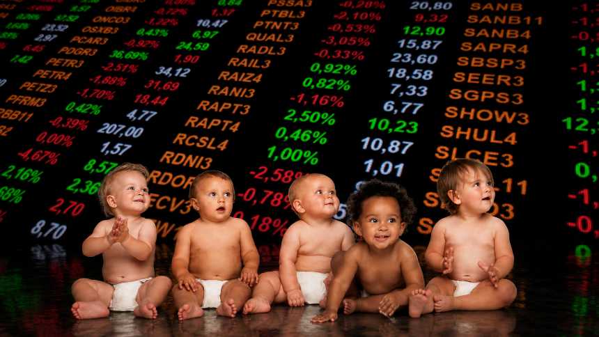 “Bolsa Ibovespa”: grupo de empresários busca apoio político para dar ações a todo recém-nascido