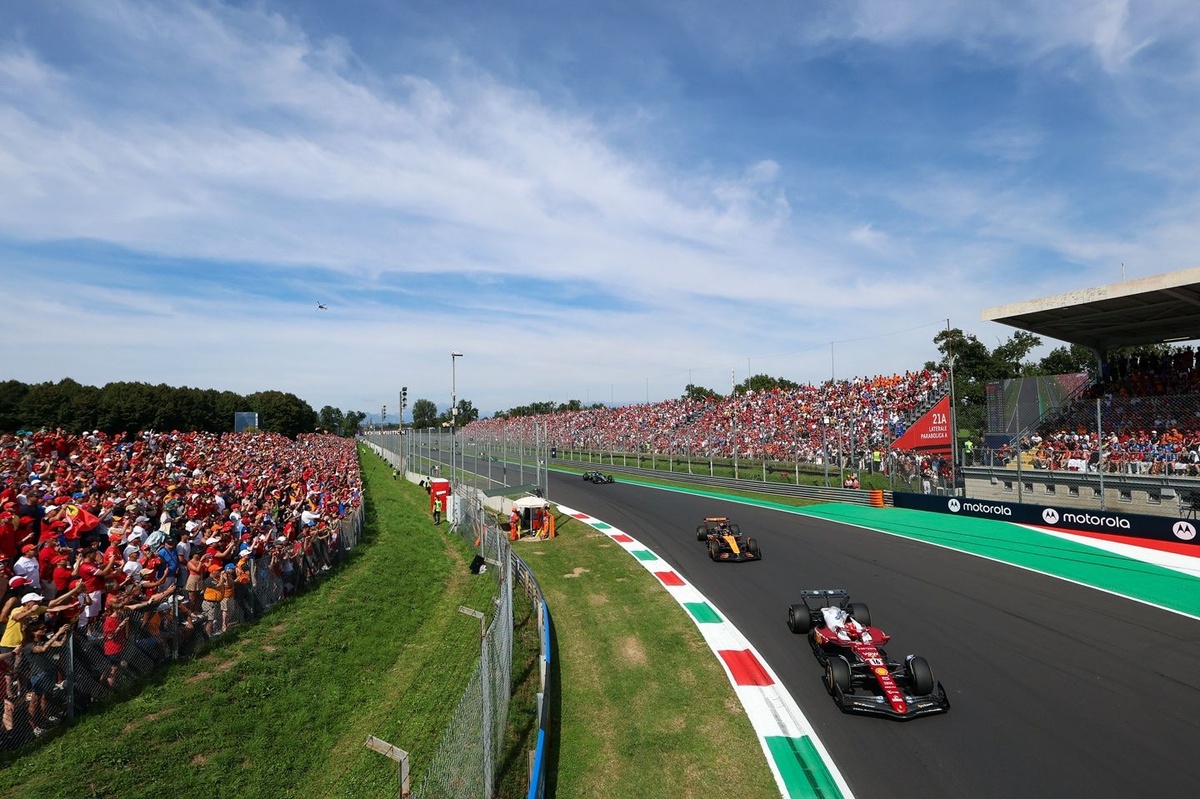 Iconic Lightning McQueen Makes Surprising Debut as F1 Track Vehicle at Italian Grand Prix