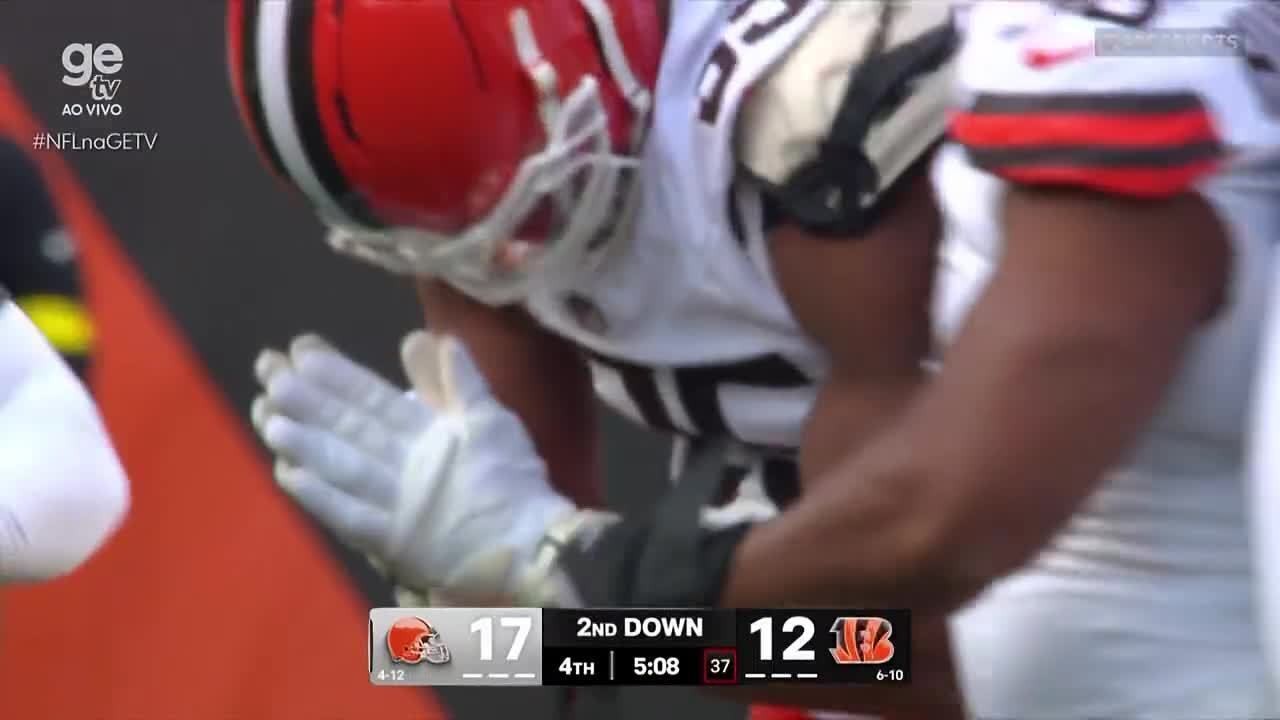 Myles Garrett é eleito o melhor jogador de 2026 da NFL em ranking votado por atletas