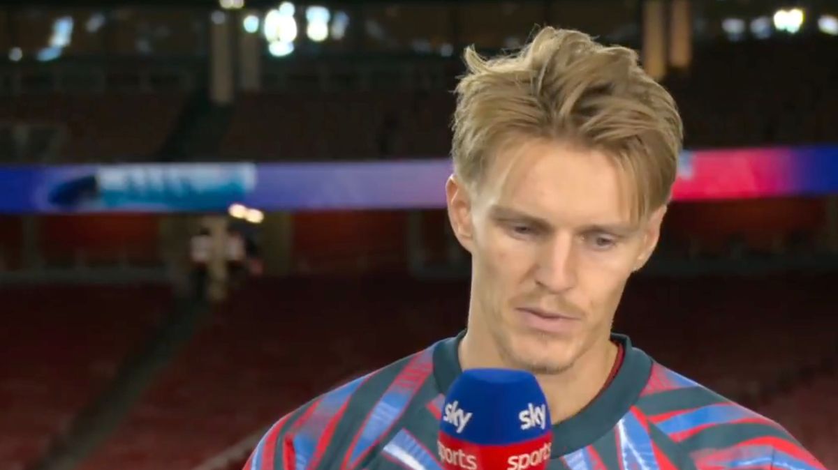 Martin Odegaard Responds to Sky Sports Host's Cheeky Goal Dig: "Thanks for Reminding Me"
