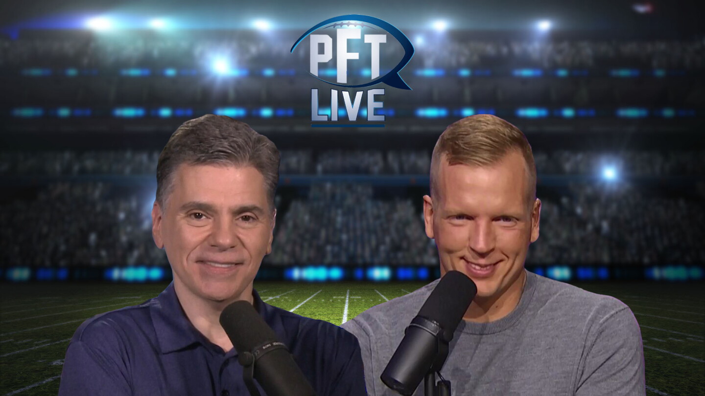 PFT Live Returns July 27: Ten Years Strong with Simms as Co-host