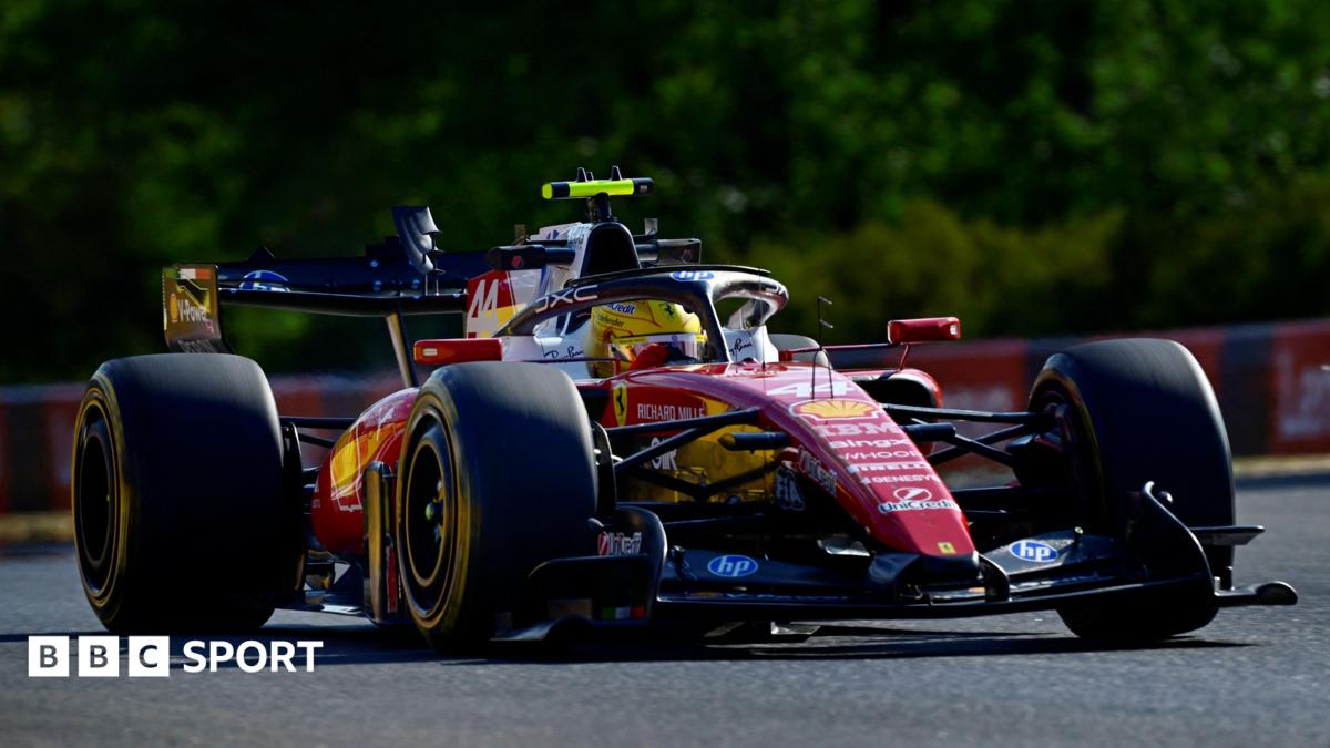 Hamilton fastest as Aston Martin makes encouraging debut at Hungarian GP