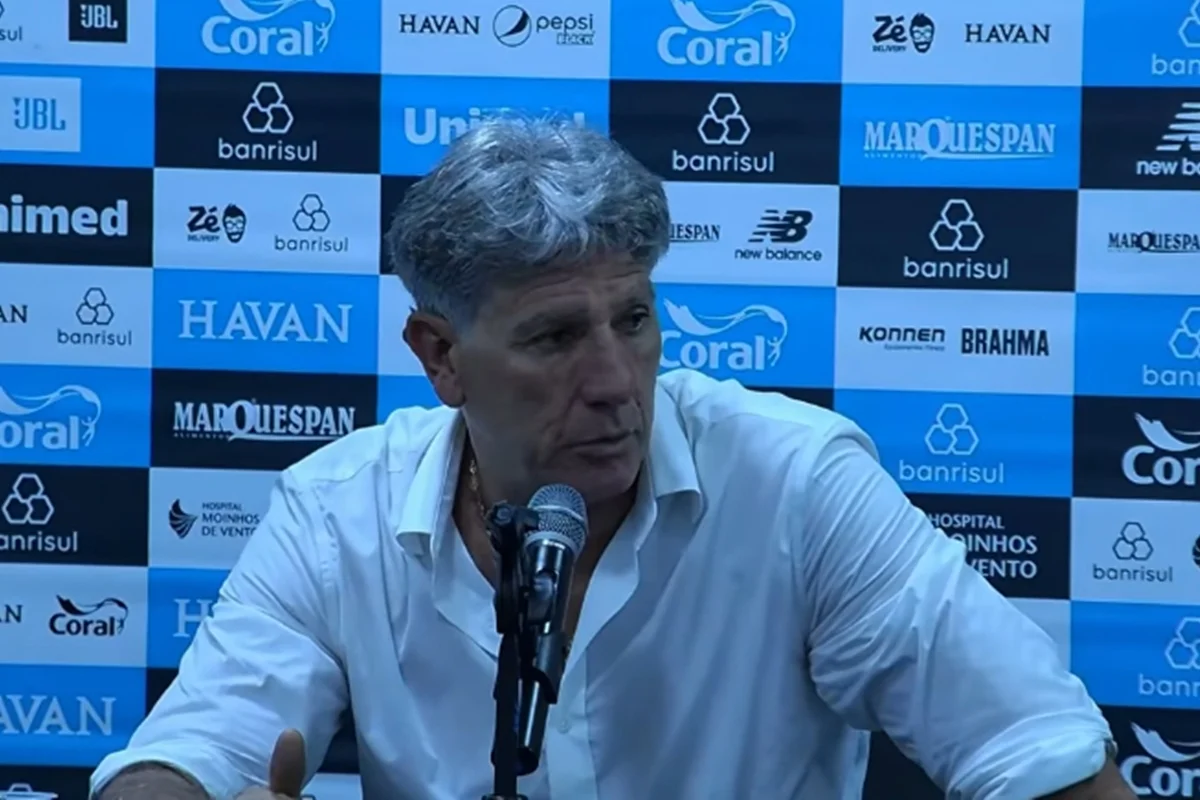 Renato Gaúcho critica trabalho de Luís Castro no Grêmio e lamenta chances perdidas após empate