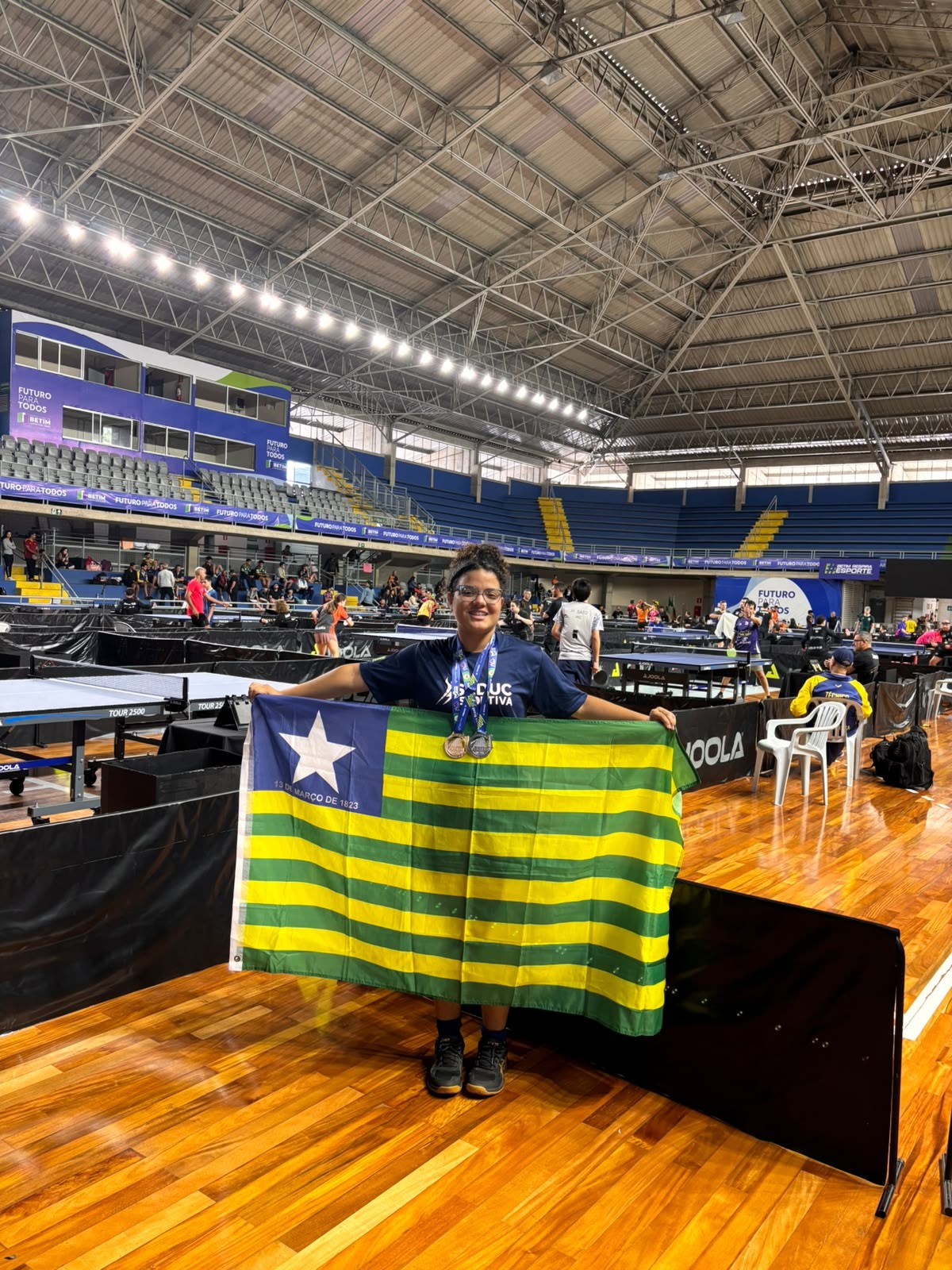 Grazyelle vence na Copa do Brasil após atraso de voo