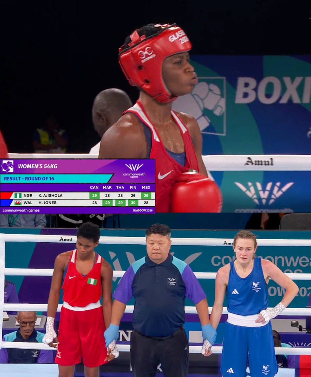 Nigerian Boxer Kadijat Eliminated: Fourth Nigerian Athlete Ejected at Glasgow 2026