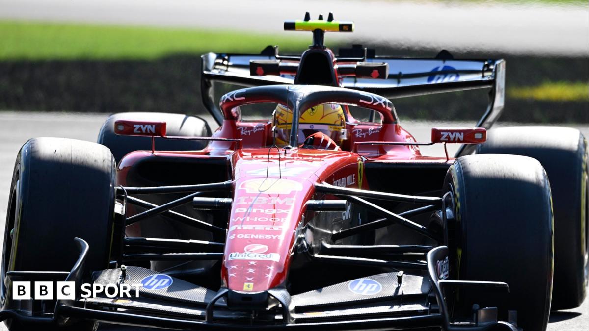 Hamilton: Ferrari Still Trails Mercedes on Monza Straights