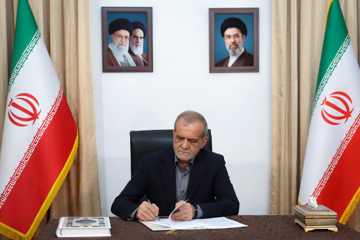 Pezeshkian garante apoio dos iranianos até a morte