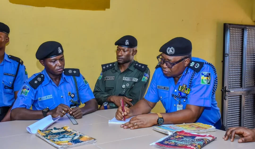 Kwara CP Ojo Adekimi Begins Surprise Police Formations Inspection Across State
