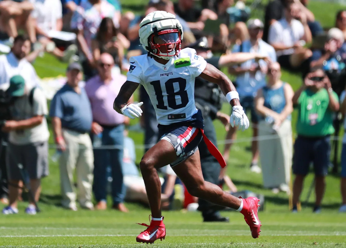 Young Receiver Kyle Williams Aims to Shine in New England’s Crowded Depth Chart