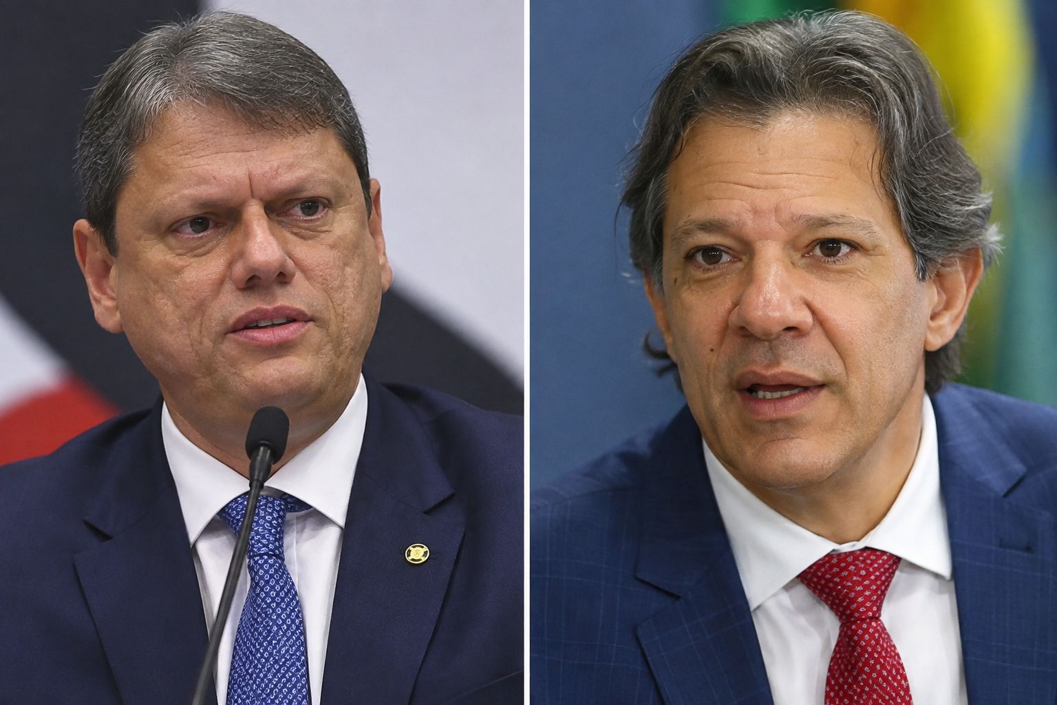 Tarcísio e Haddad se enfrentam no primeiro debate para governo de SP