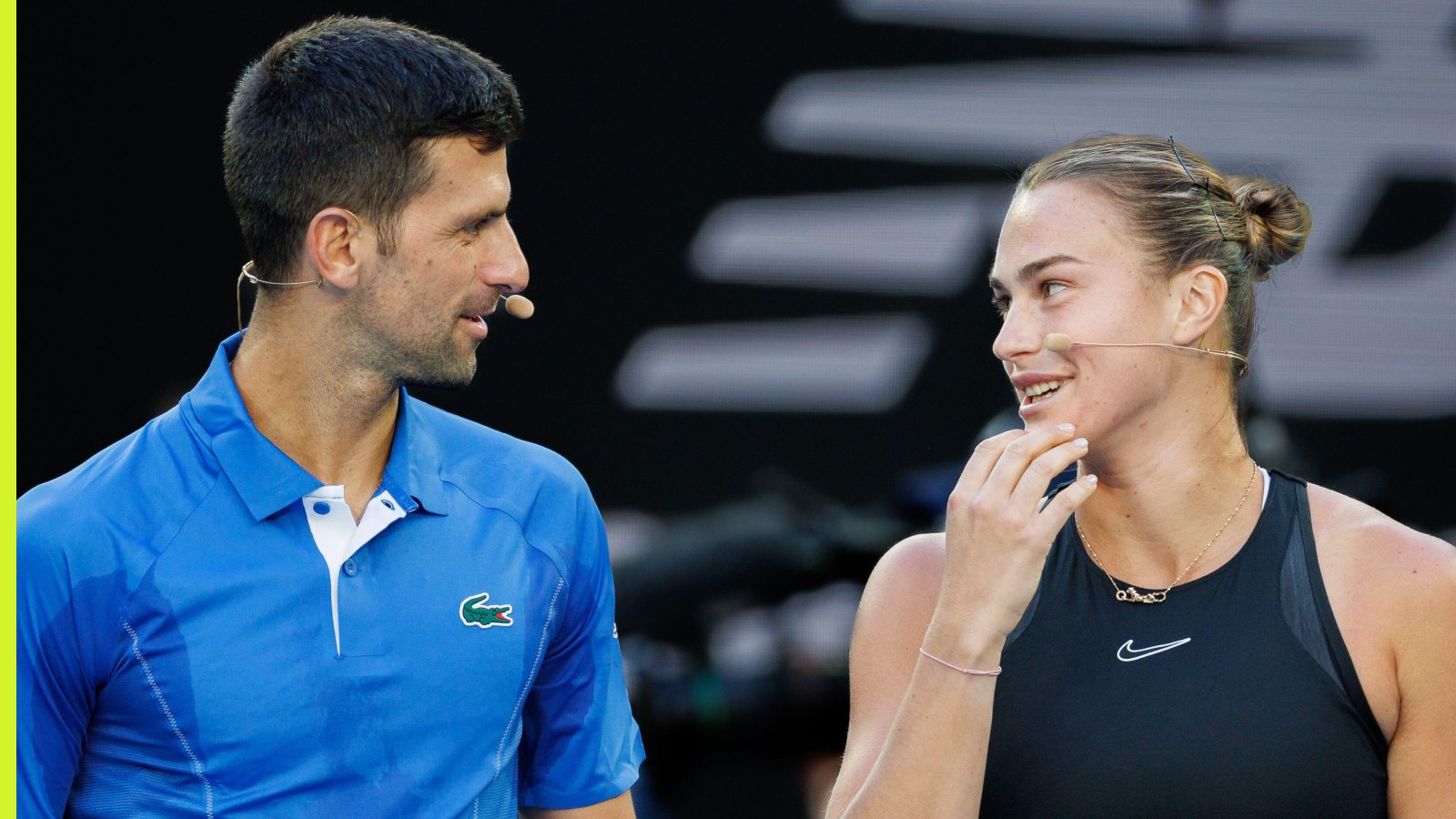 Aryna Sabalenka Admits to Copying Novak Djokovic’s Return Strategy