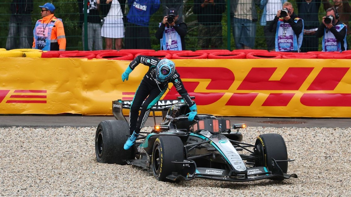 Russell Fora da Bélgica Após Colisão Com Hamilton no Grande Prêmio
