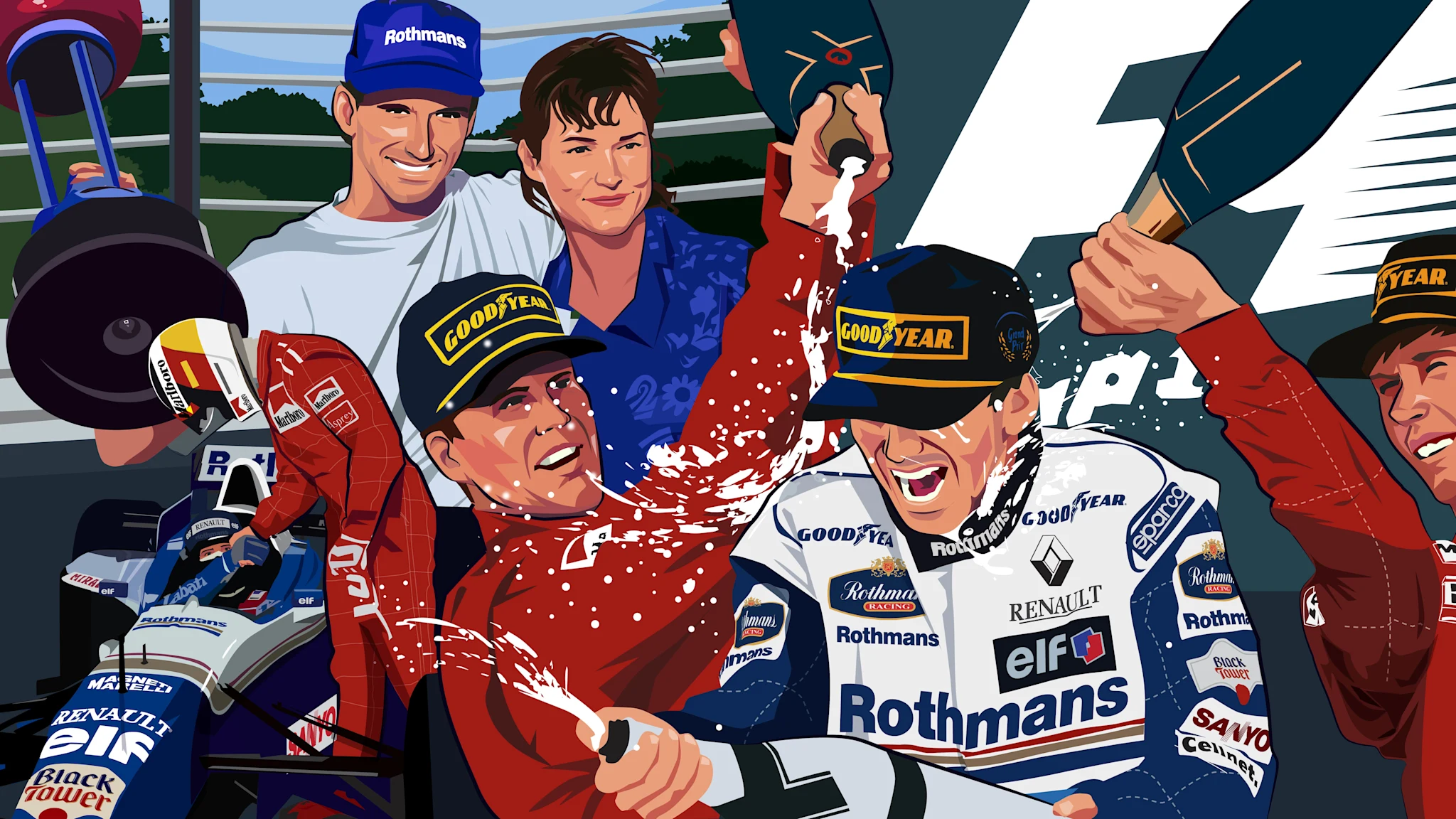 Hill's Unforgettable 1996 F1 Championship: How Williams Set Him Up for Glory