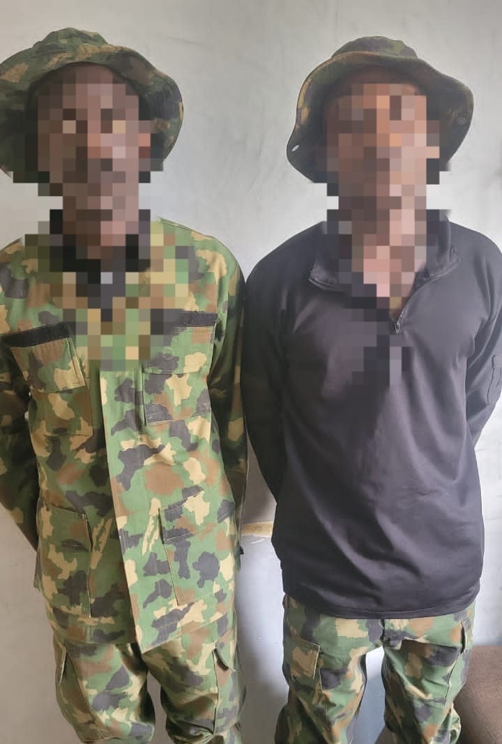 Two Men Arrested for Impersonating Soldiers Years After Military School