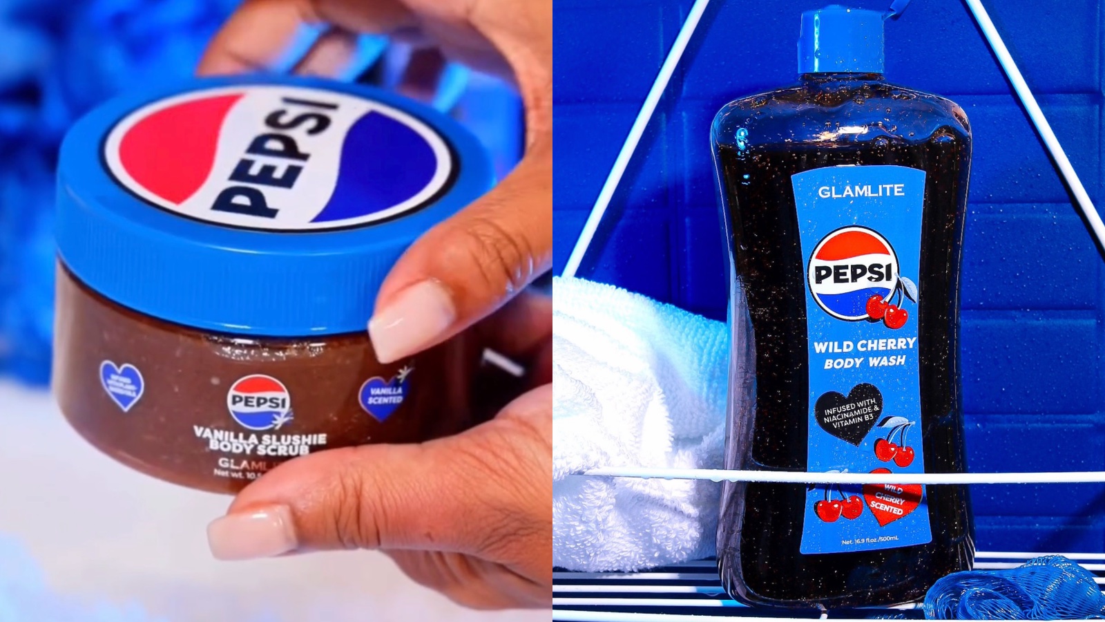 Pepsi x Glamlite Skincare Collection Launches July 31