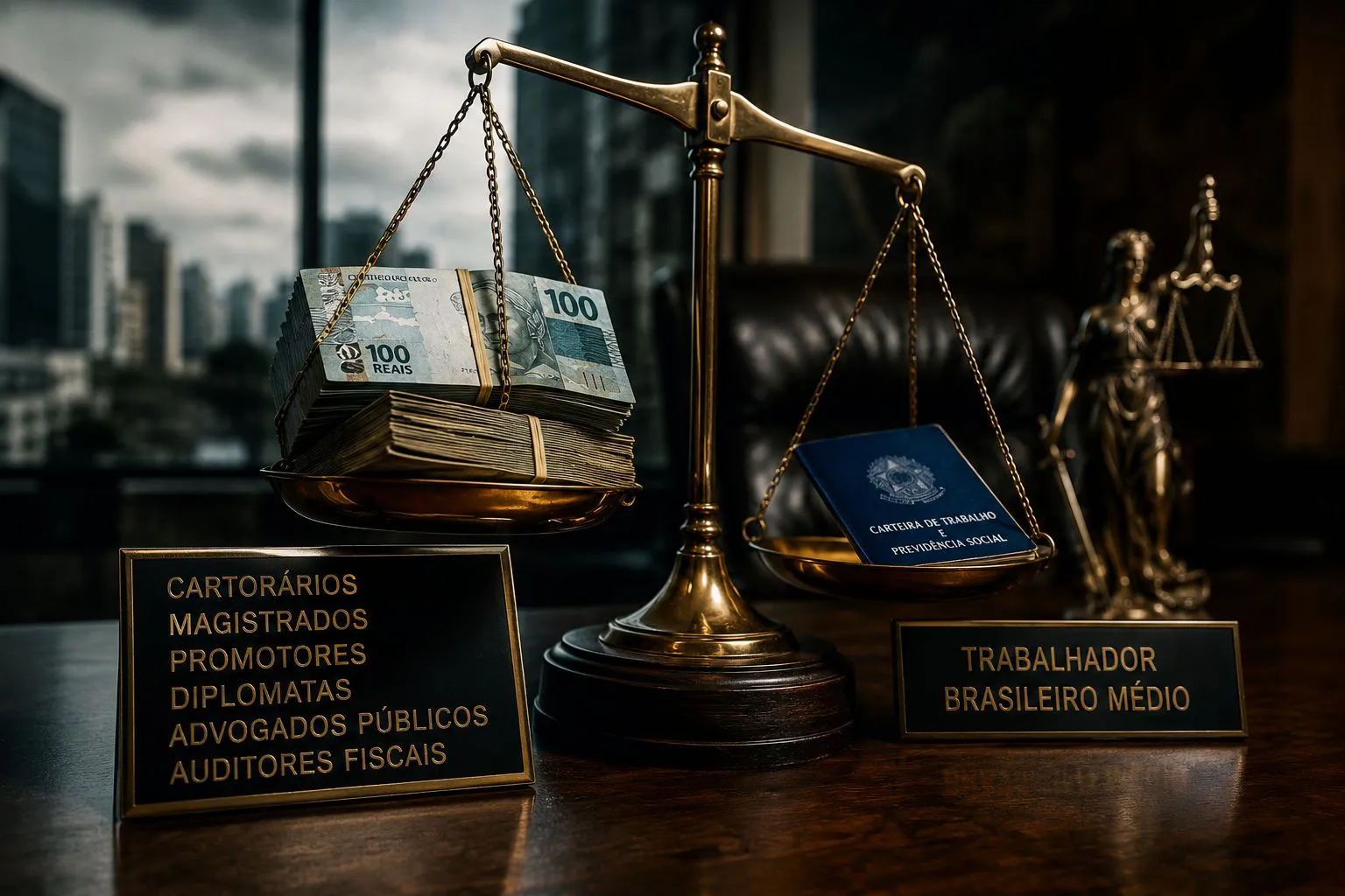 Empregos Estatais Criam Elites de Altos Salários no Brasil