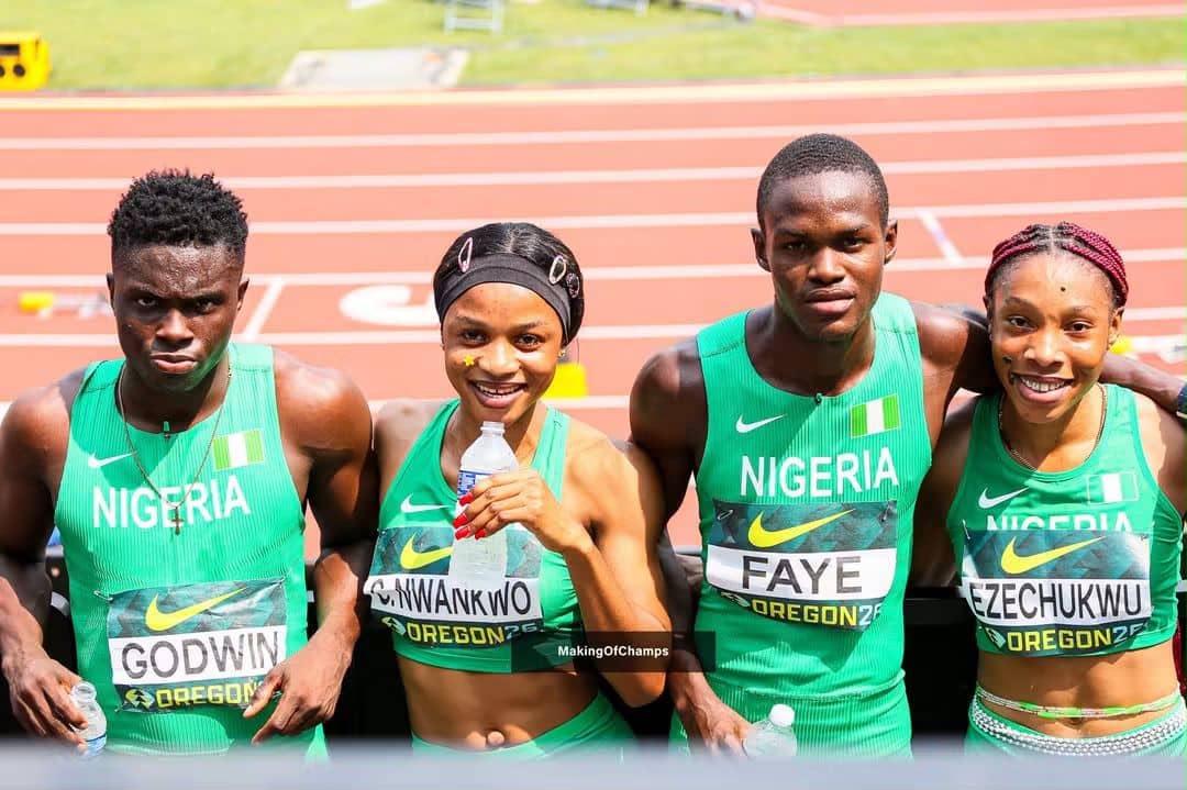 Nigeria Shatters African U20 Record, Storms World Championships Relay Final, Medal Hopes Soar