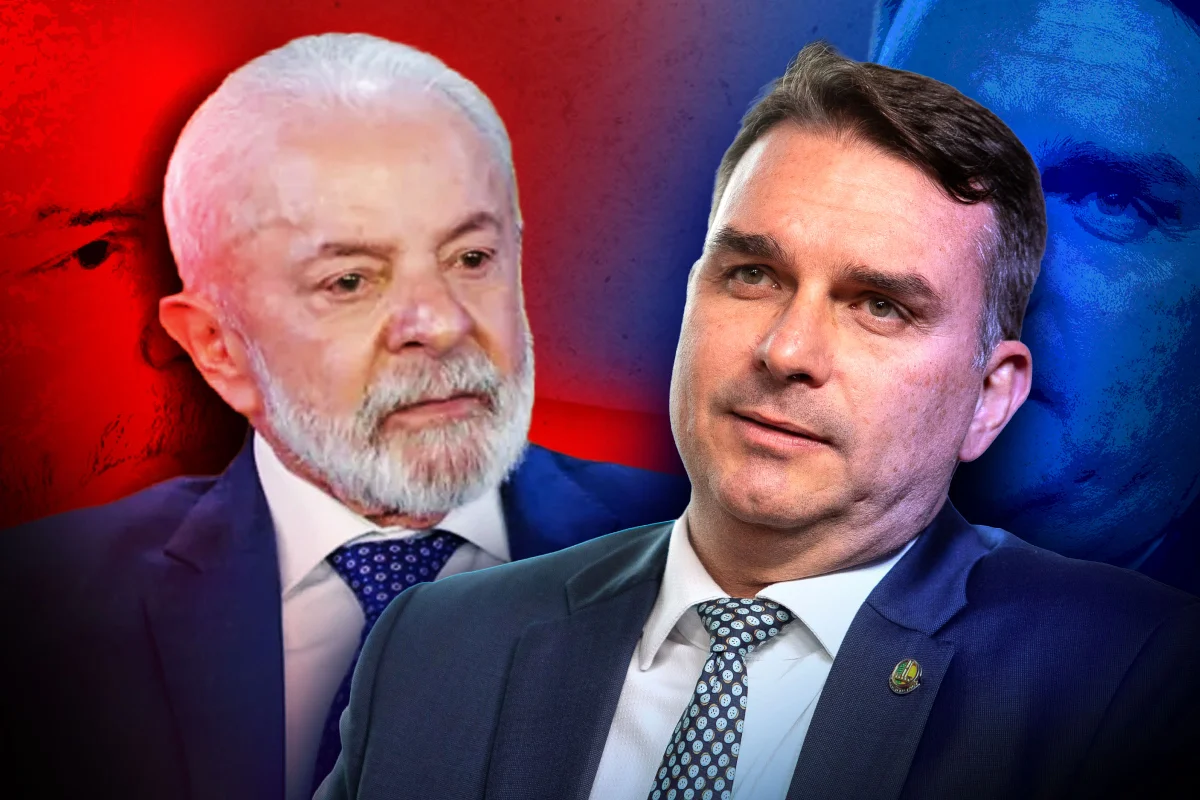 Lula e Flávio Bolsonaro realizam atos políticos simultâneos no Rio neste sábado