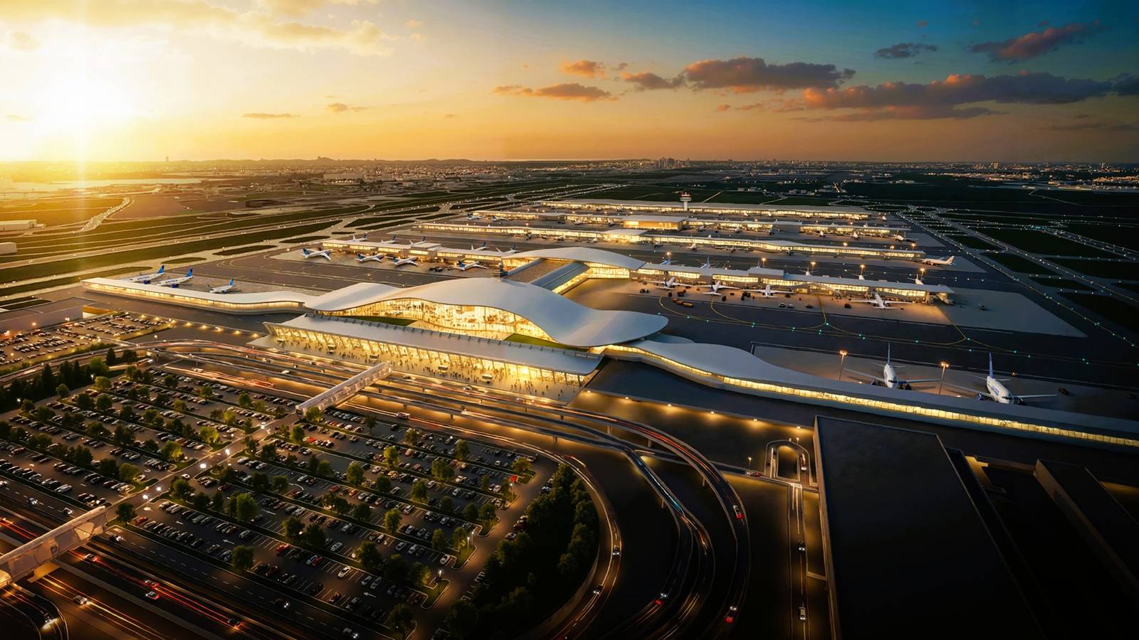 United Inicia Reestruturação em Washington Dulles Vasta e Transformadora