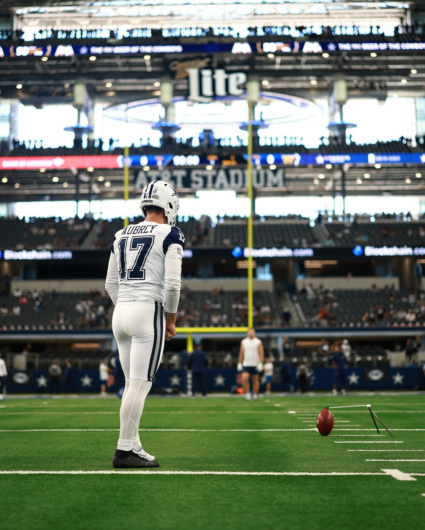 Brandon Aubrey: Kicker do Cowboys treinou no São Paulo e retorna ao Maracanã pela NFL