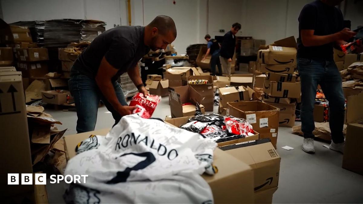 Police Seize £18m Fake Football Kits During World Cup