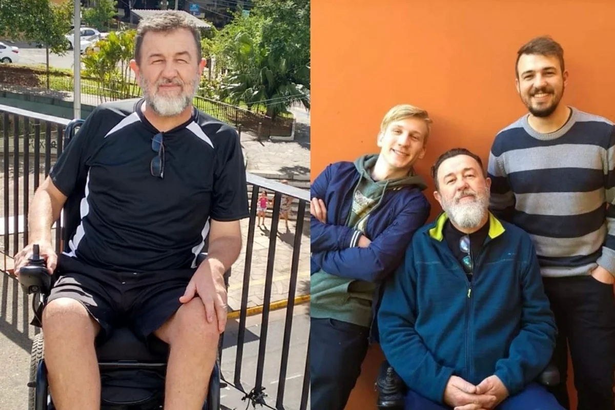 Homem que descobriu AME aos 26 é pai de dois: 'Não impede realizações'